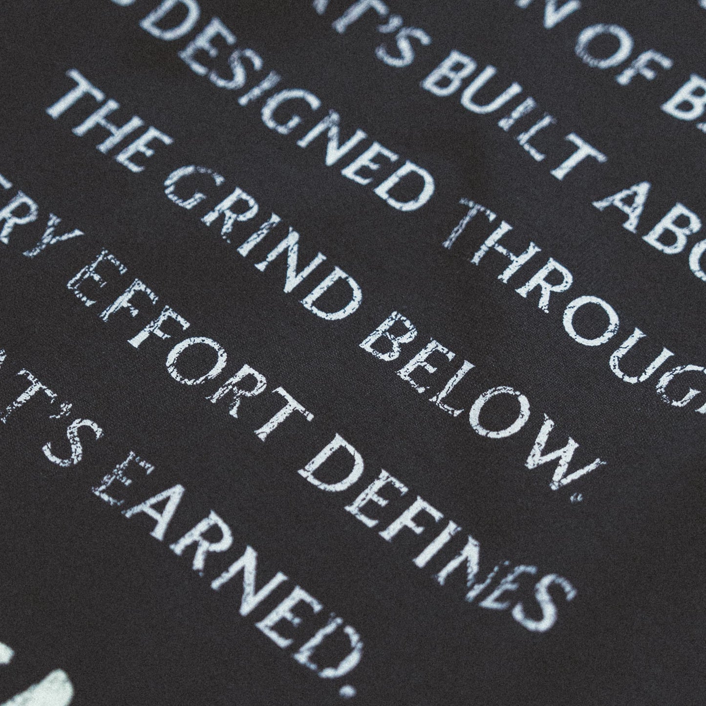 The Manifesto Cut Off - Black