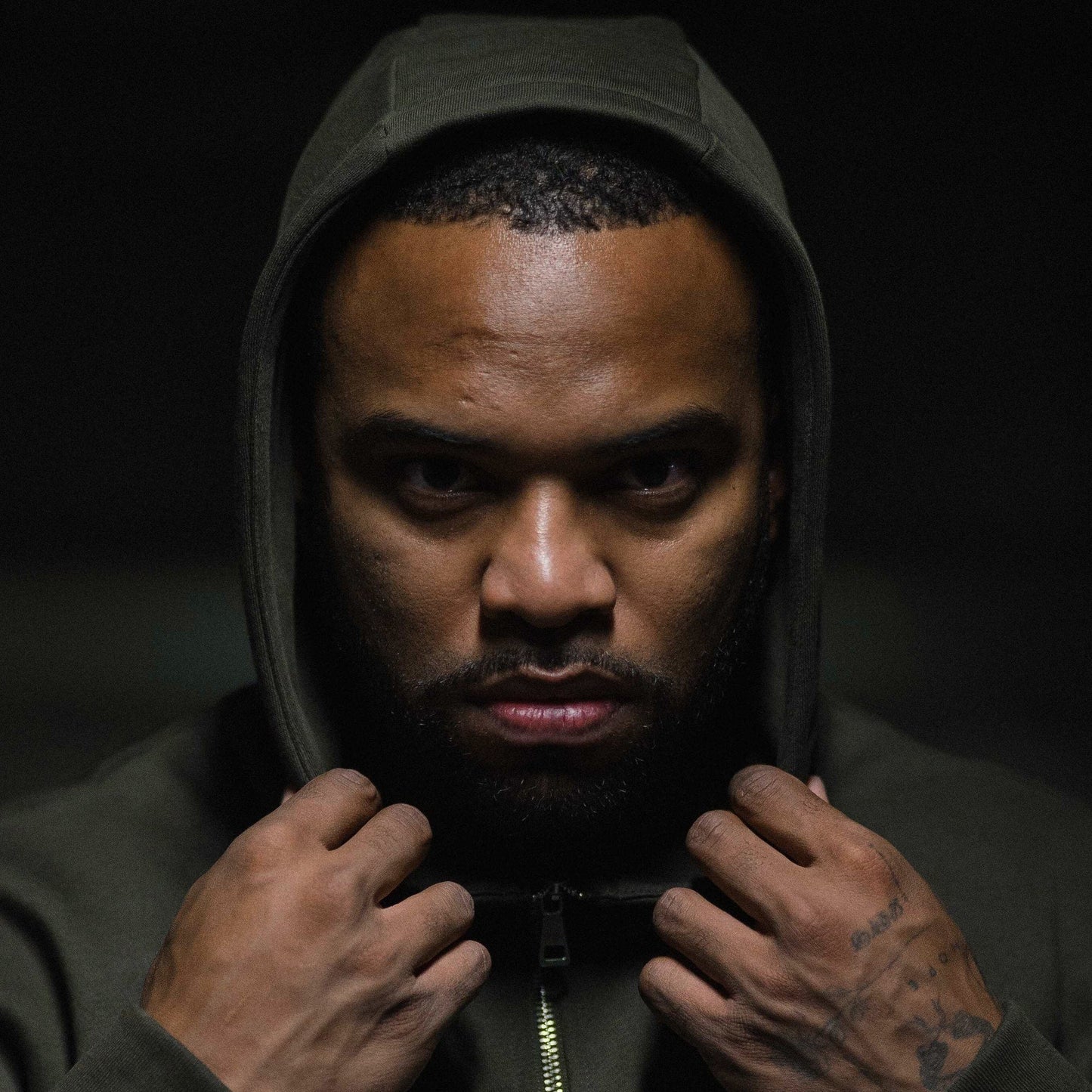 Axis Zip-Up Hoodie - OD Green