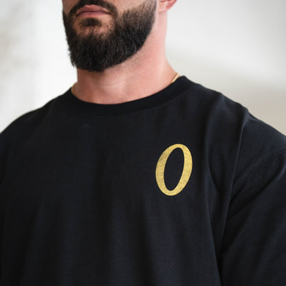 Olympia Gold Shoulder Tee