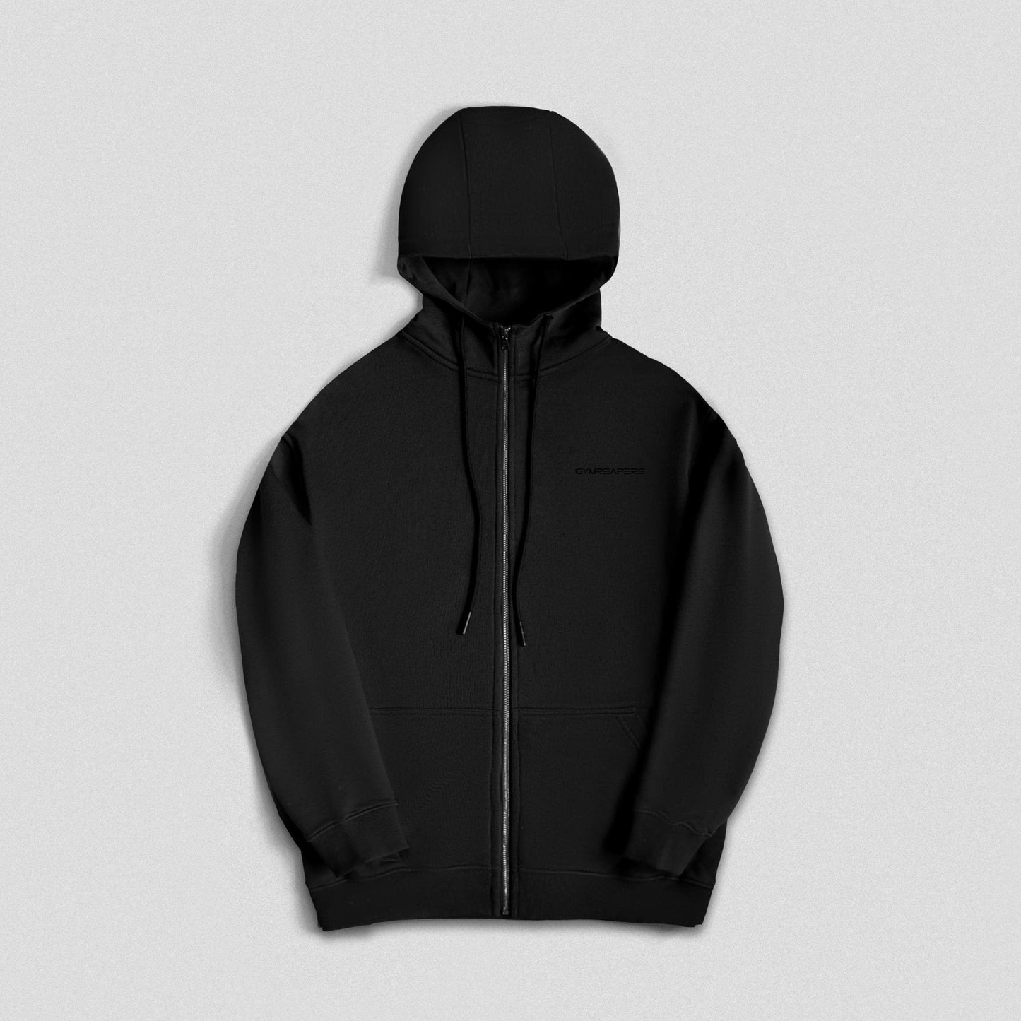Axis Zip-Up Hoodie - Black