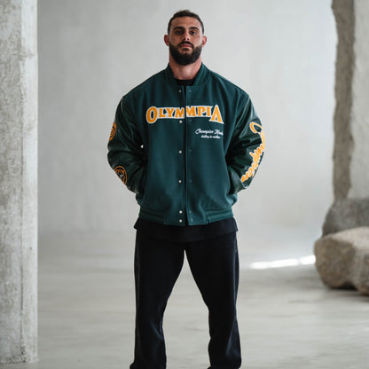 Olympia Champions Made Varsity Jacket