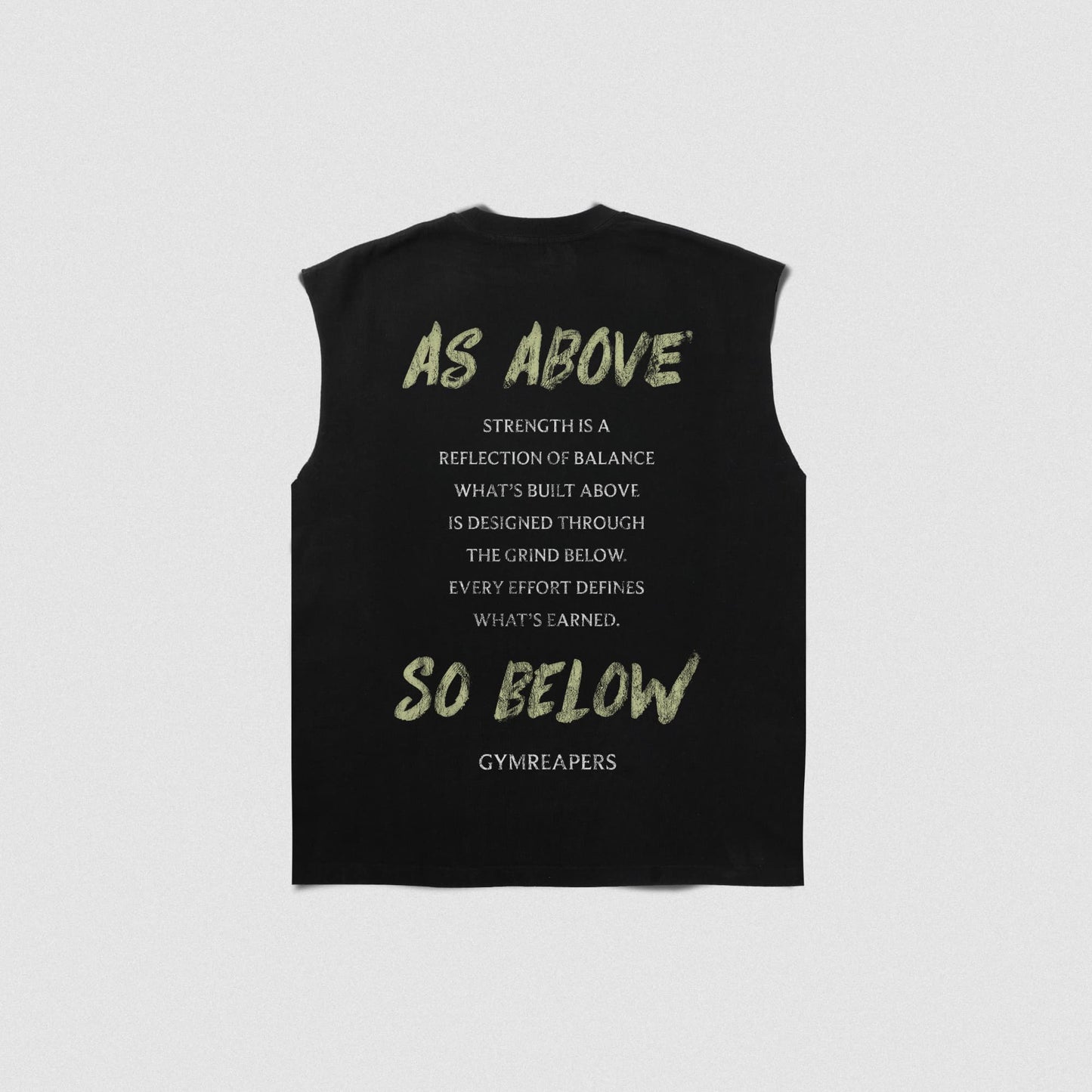 The Manifesto Cut Off - Black