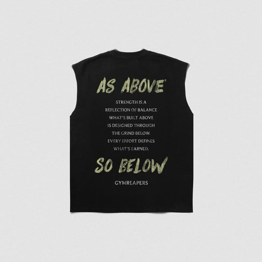 The Manifesto Cut Off - Black