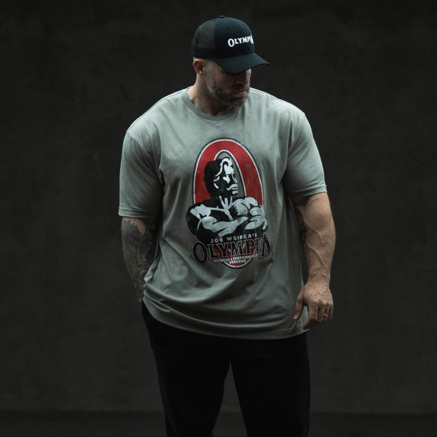 Olympia Distressed Basic Tee