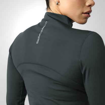 Women's Performance Running Jacket - Obsidian