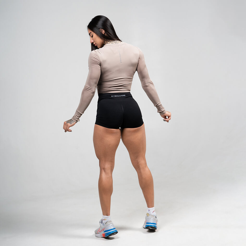 Women's Performance Long Sleeve - Taupe