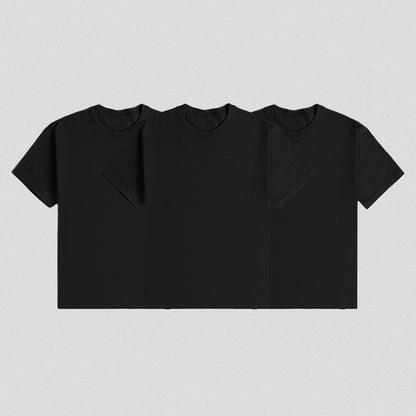 Clip Tag Basic Tee - Black
