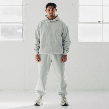 Heavyweight Core Skull Jogger - Light Heather Gray