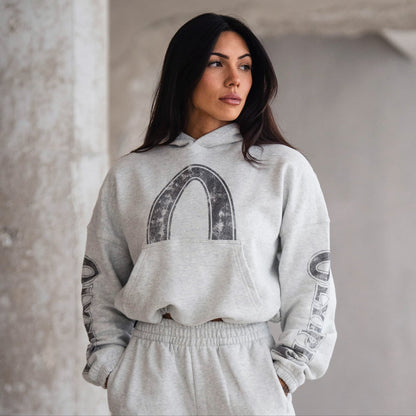 Olympia Cropped Hoodie