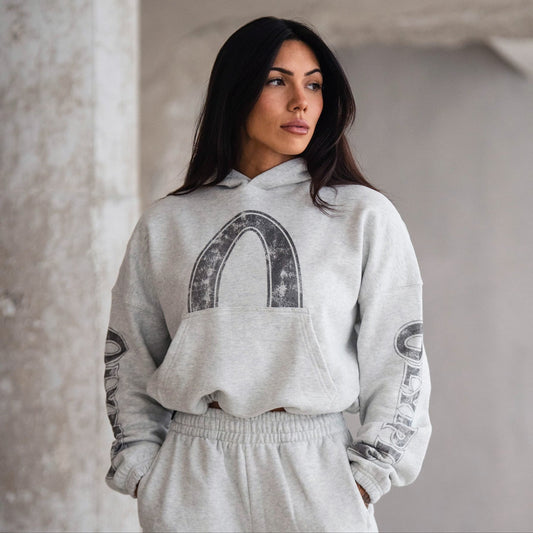 Olympia Cropped Hoodie