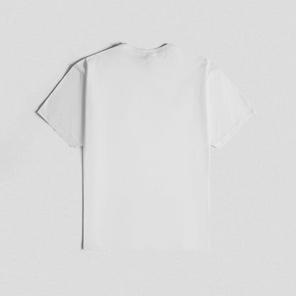 Clip Tag Basic Tee - White