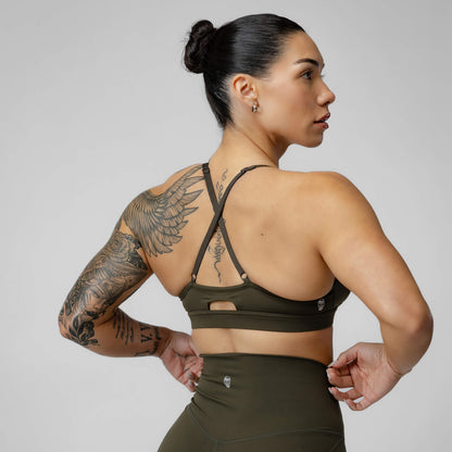 Strive Bra - Forest Green