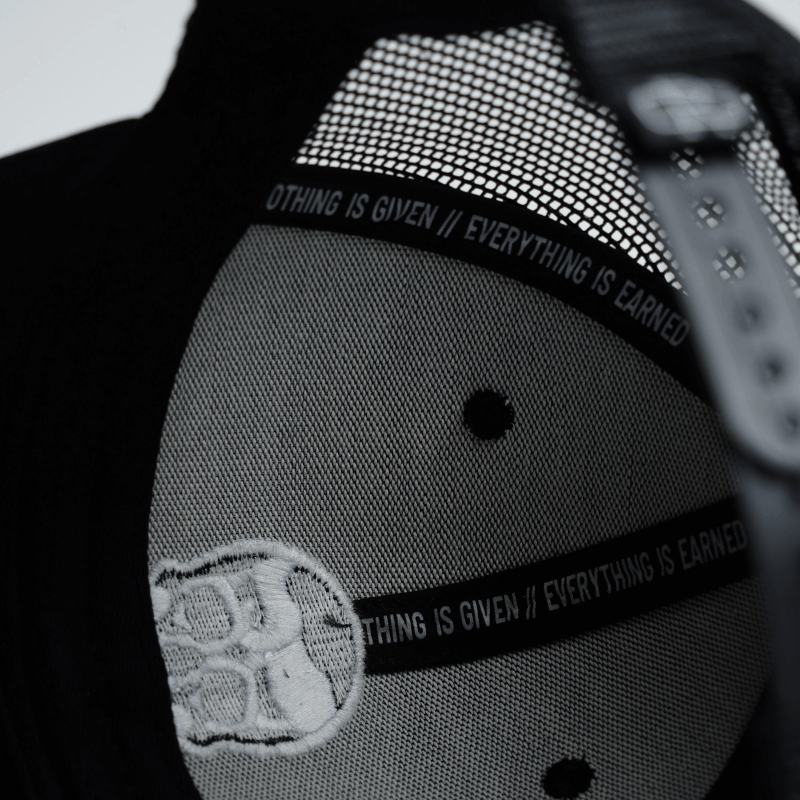 Gymreapers Trucker Hat - Black/White