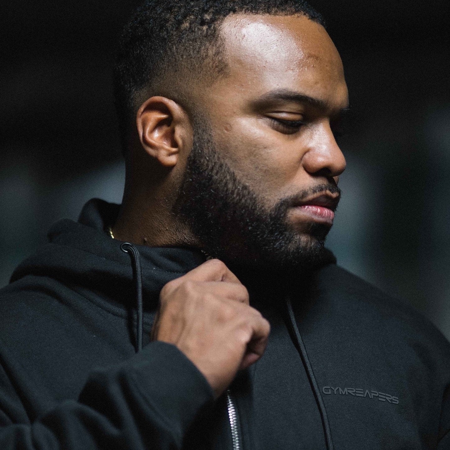 Axis Zip-Up Hoodie - Black