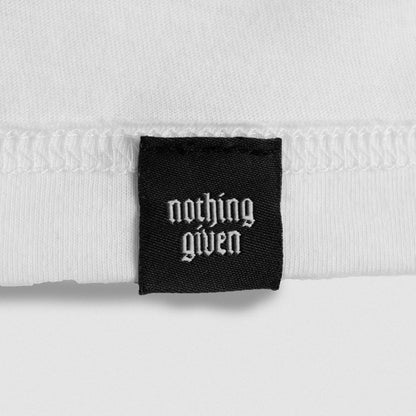 Clip Tag Basic Tee - White