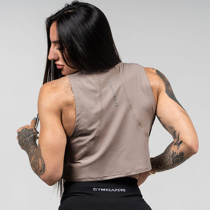 Women's Performance Tank - Taupe