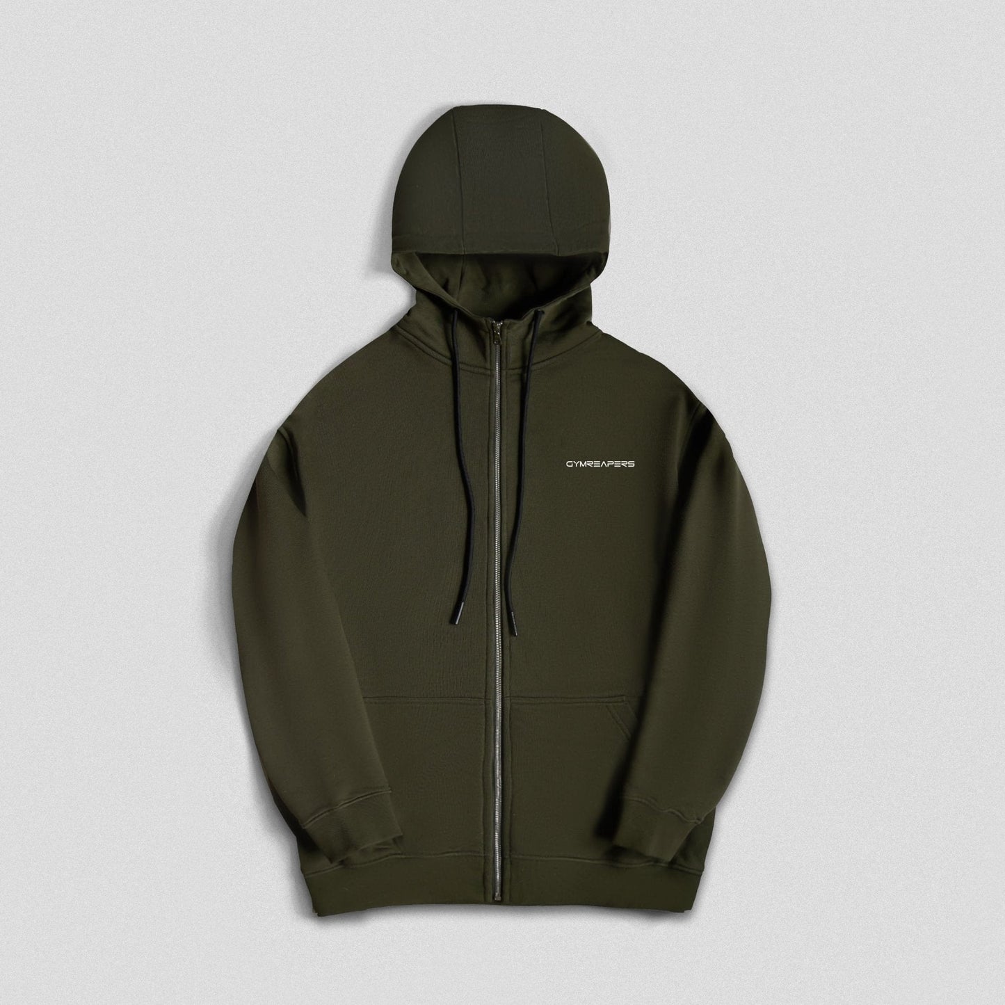 Axis Zip-Up Hoodie - OD Green