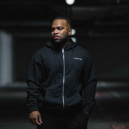 Axis Zip-Up Set - Black/White