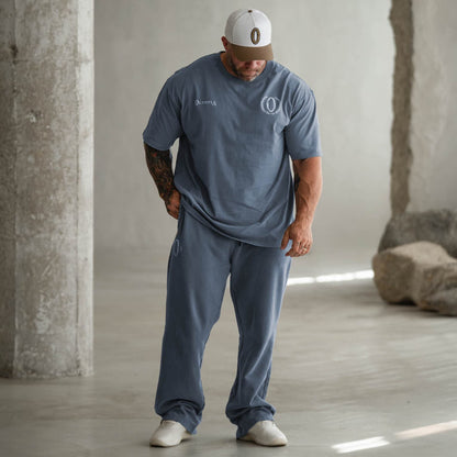 Olympia Wreath Straight Leg Jogger