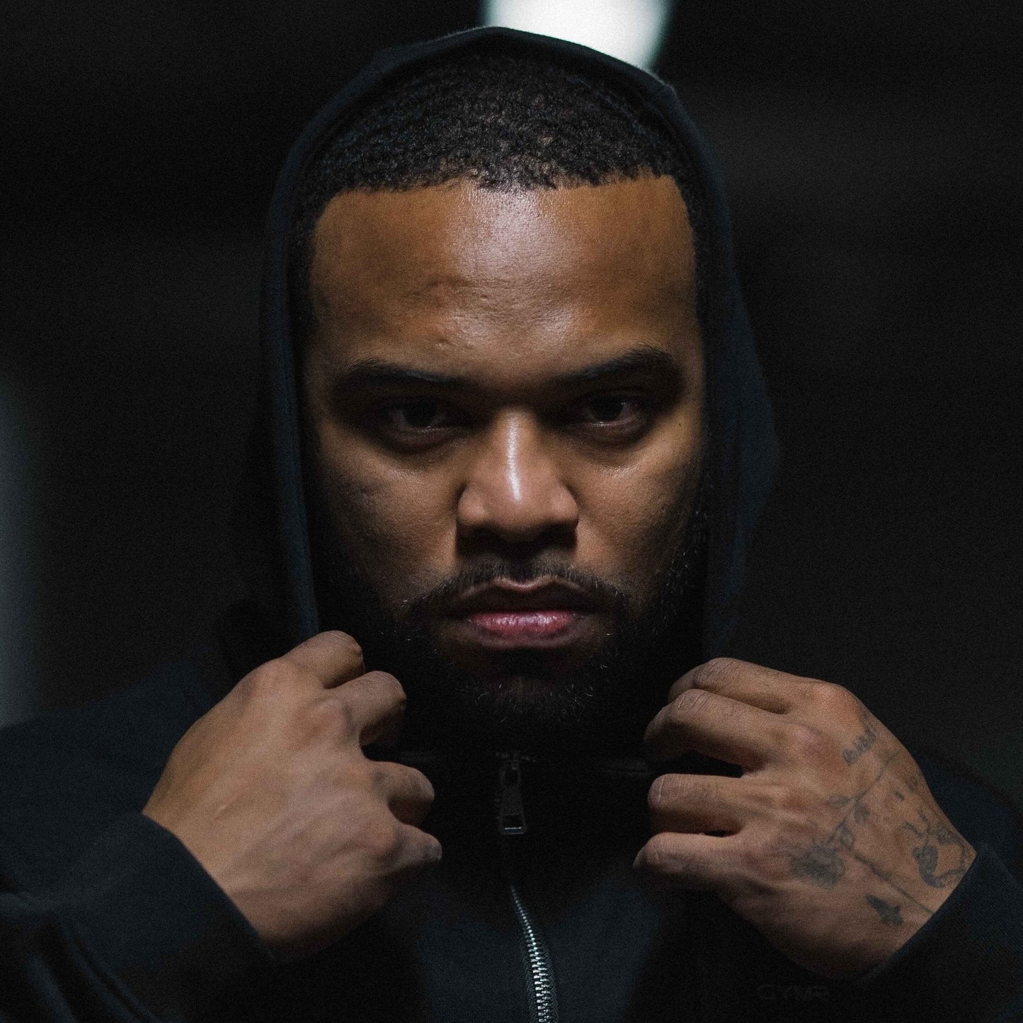 Axis Zip-Up Hoodie - Black