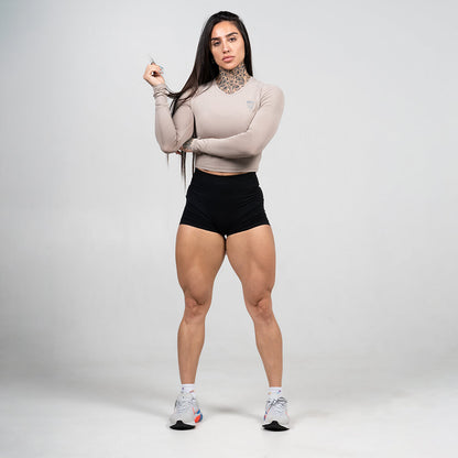 Women's Performance Long Sleeve - Taupe
