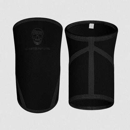 7MM Knee Sleeves - Black/Black