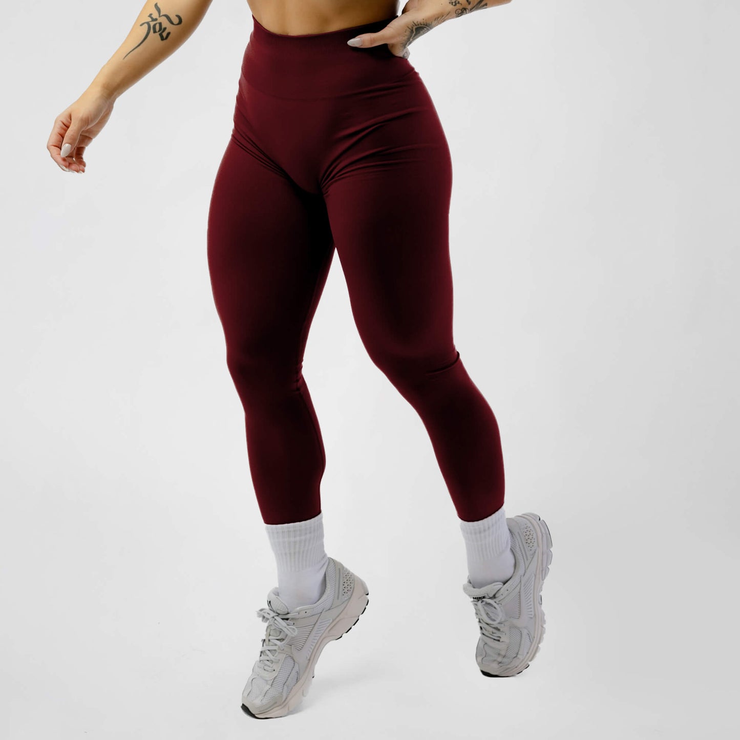 Halo Leggings - Wine