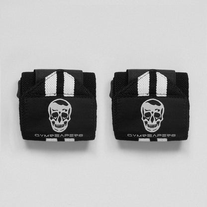 Wrist Wraps - 18" Weightlifting Wrist Support - White