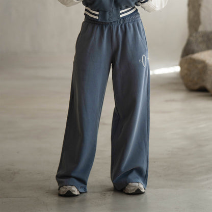 Olympia Wreath Wide Leg Jogger