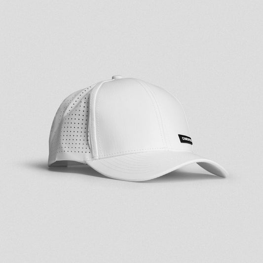 Hybrid Performance Hat - White