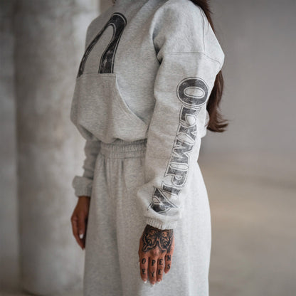 Olympia Cropped Hoodie