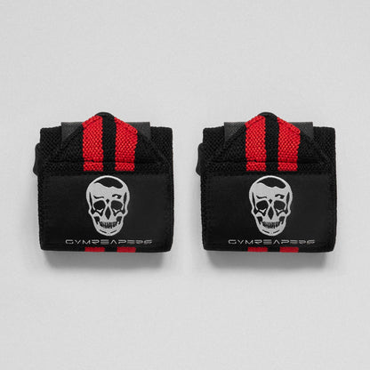 Wrist Wraps - 18" Weightlifting Wrist Support - Red