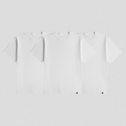 Clip Tag Basic Tee - White