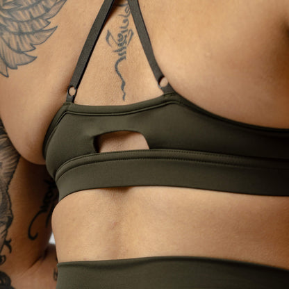 Strive Bra - Forest Green