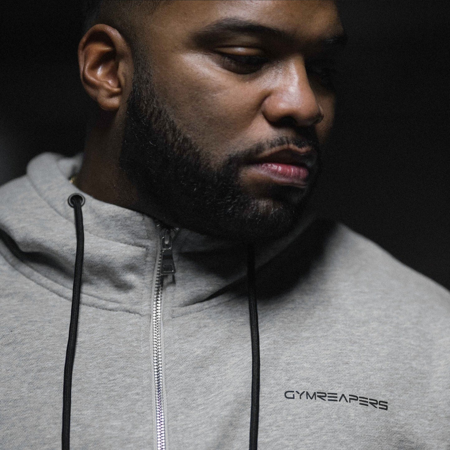 Axis Zip-Up Hoodie - Heather Gray