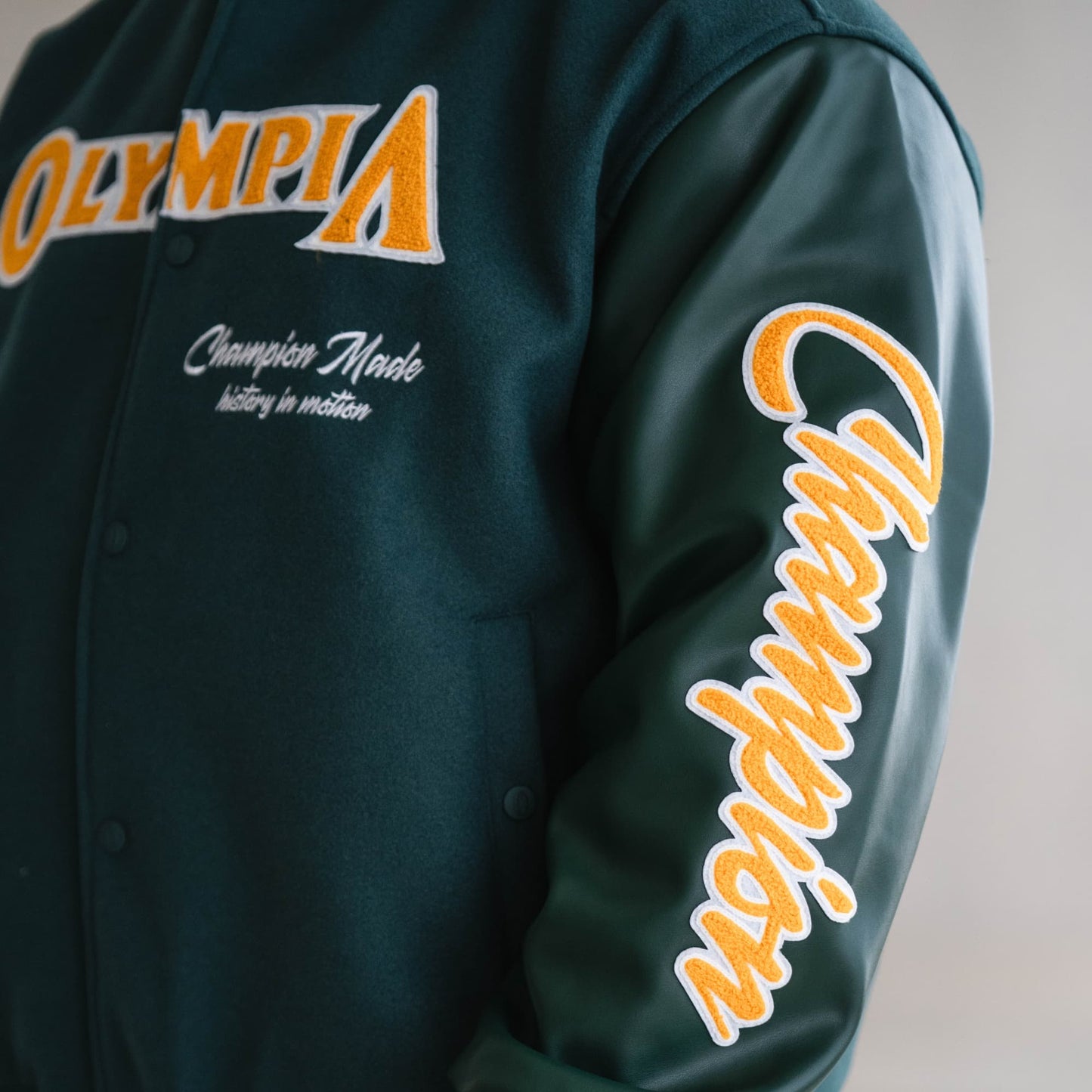 Olympia Champions Made Varsity Jacket