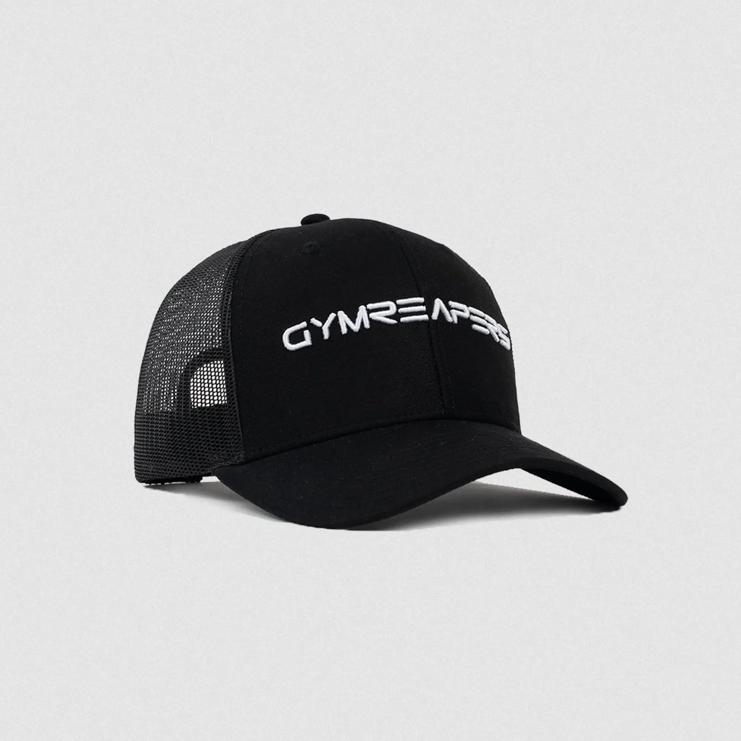 Gymreapers Core Trucker Hat - Black/White