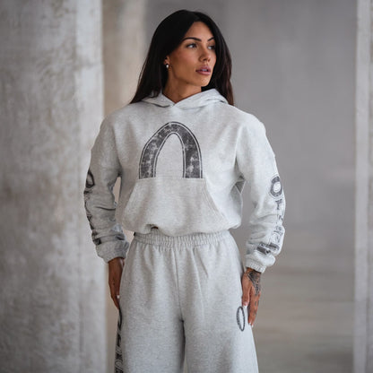 Olympia Cropped Hoodie