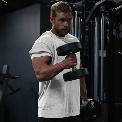 Clip Tag Basic Tee - White