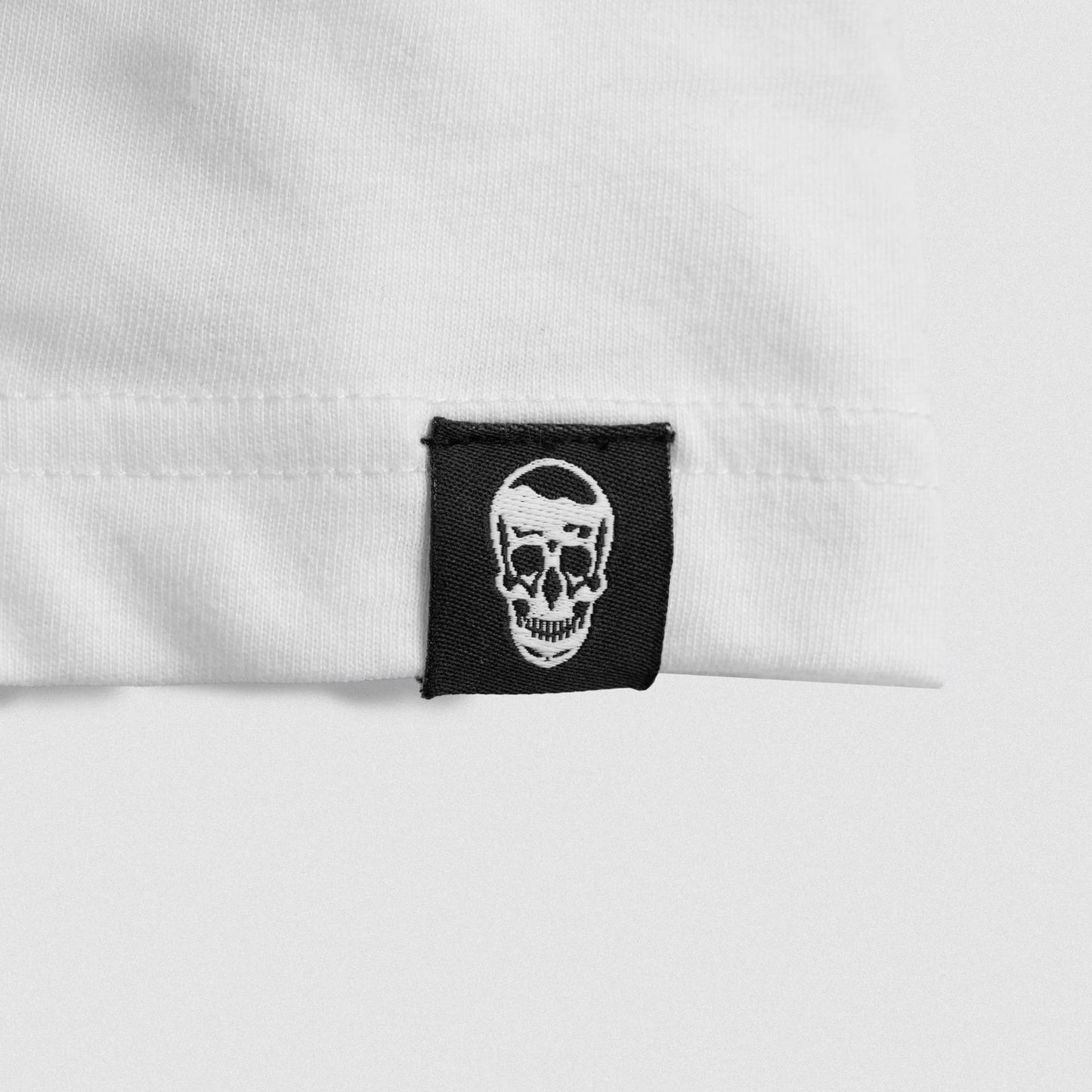 Clip Tag Basic Tee - White