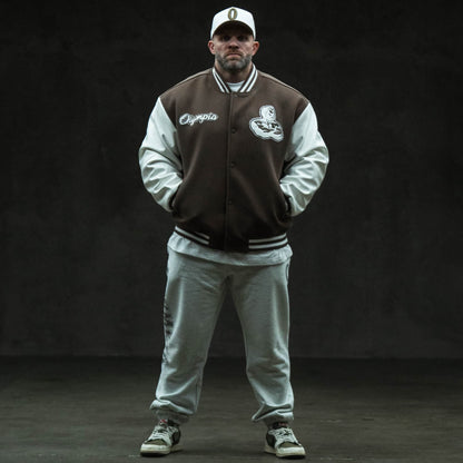 Classic Olympia Varsity Jacket