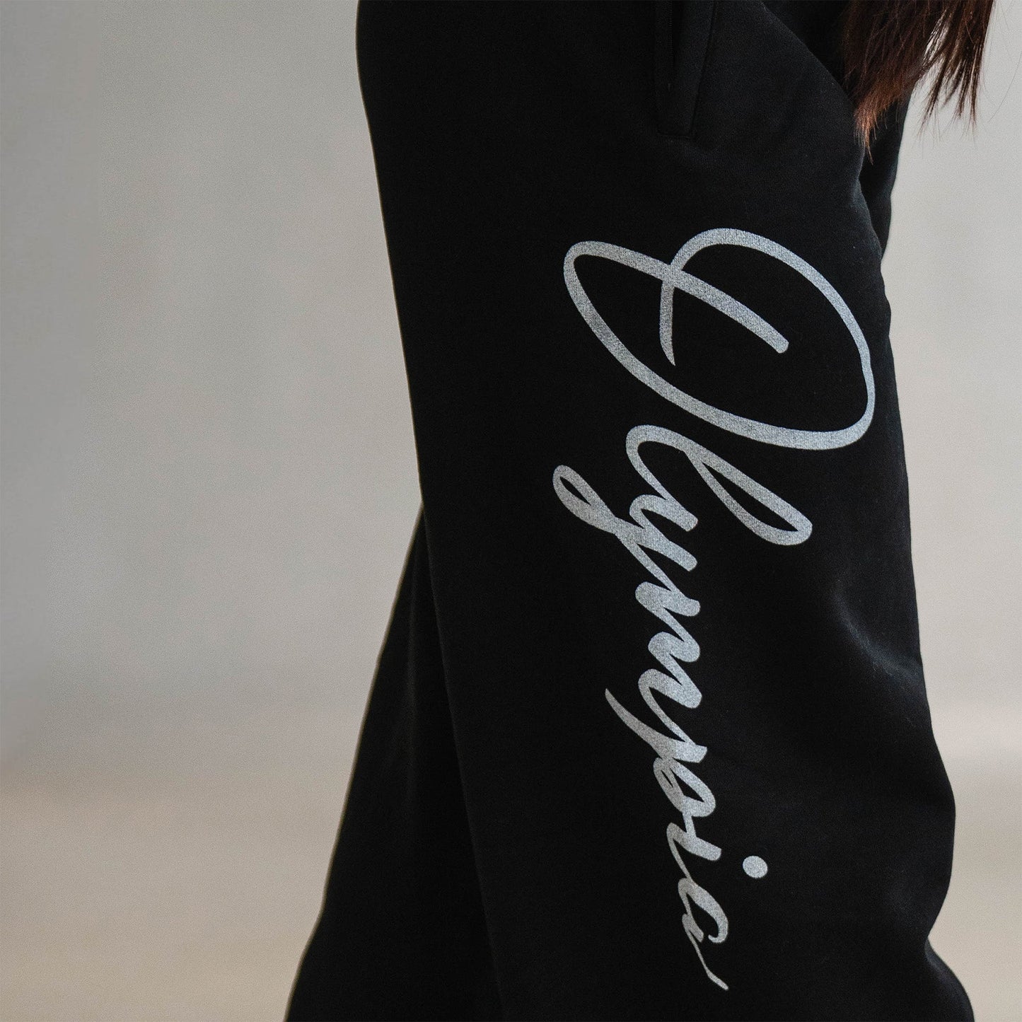 Olympia Script Wide Leg Jogger