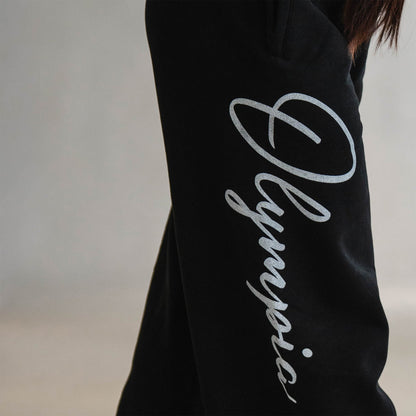 Olympia Script Wide Leg Jogger